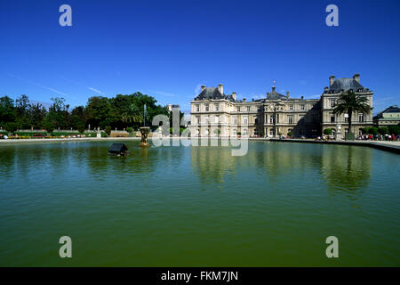 Paris, Jardin du Luxembourg Stockfoto