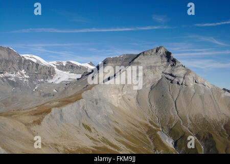 Glarner Schub auf Piz Dolf, Schweiz Stockfoto