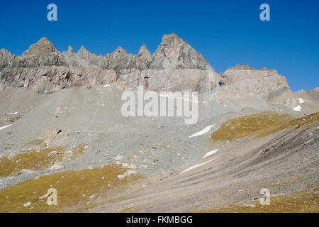 Glarner Schub, Tschingelhörner, Glarner Alpen, Schweiz Stockfoto
