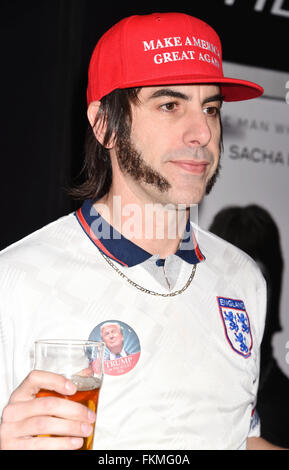 SACHA BARON COHEN Englisch film Schauspieler und Drehbuchautor im März 2016. Foto Jeffrey Mayer Stockfoto