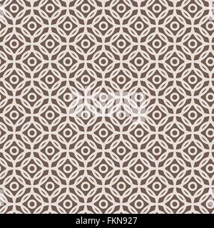 Nahtlose Vektormuster von überlappenden Kreise Stock Vektor