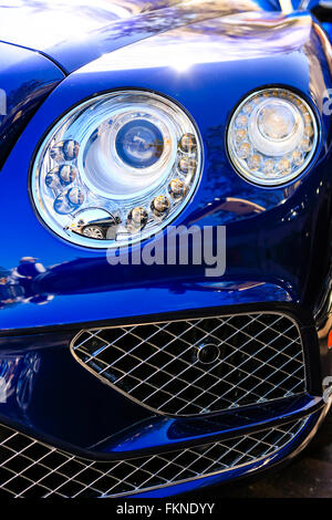 Design Styling des Bentley Continental GT 2015 Stockfoto