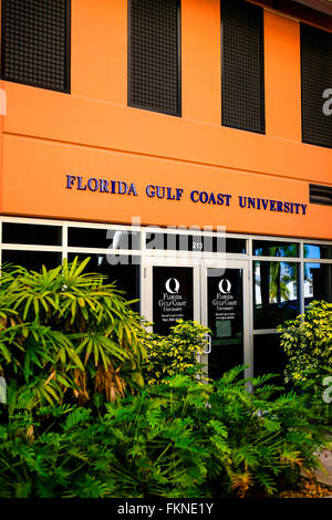 Florida Gulf Coast University Gebäude im Zentrum von Punta Gorda Stockfoto