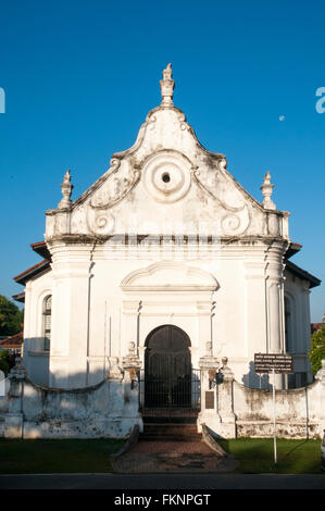 Niederländisch-Reformierte Kirche (1755) im Galle Fort, Sri Lanka Stockfoto