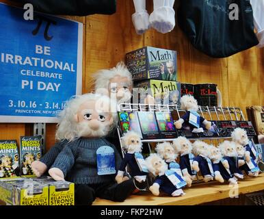 Pi-Tag, gehalten am 14. März (3/14) in Ehren von Einsteins Geburtstag, ist ein großes fest in Princeton, New Jersey, wo Einstein lebte. Stockfoto