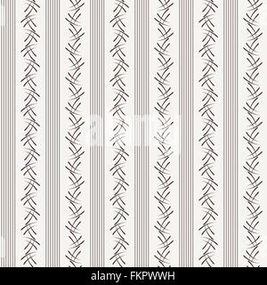 Vektor nahtlose Muster der Elemente von gekrümmten Linien Stock Vektor