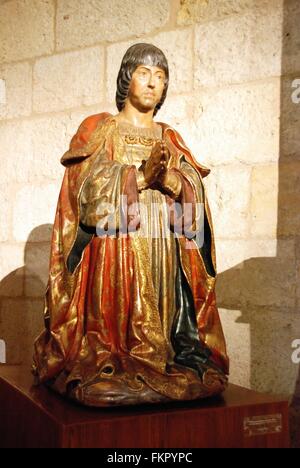 Statue von Ferdinand in der Capilla Real, Granada, Provinz Granada, Andalusien, Spanien, Westeuropa. Stockfoto