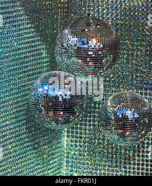 Disco-Kugel-Nachtclub Stockfoto