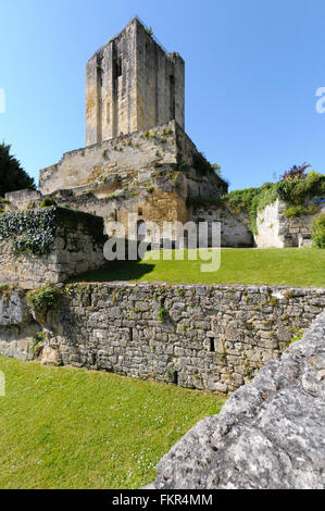 Chateau du Roi (Königsburg), Saint-Emilion, Gironde, Aquitanien, Frankreich Stockfoto