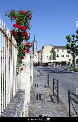 Saint-Emilion, Gironde, Aquitanien, Frankreich Stockfoto