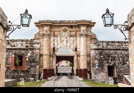 Fortaleza de San Carlos de La Cabana Havanna Kuba Stockfoto