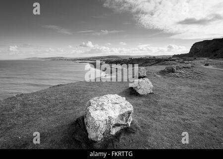 Ormes Köpfchen an Penrhyn Bay North Wales Stockfoto