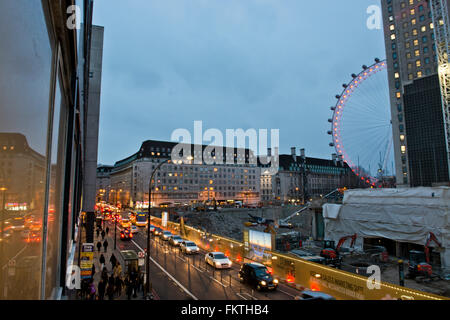 Eine neue Wohnsiedlung stattfindenden 30 Casson Square an der Londoner South Bank in der Nähe von Waterloo Station Stockfoto