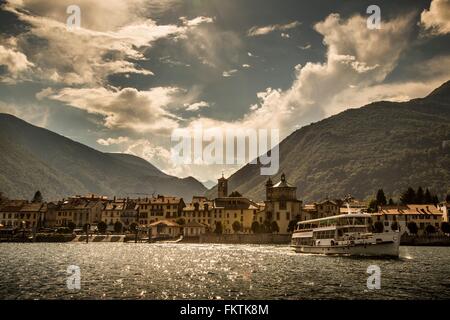 Cannobio, Lago Maggiore, Piemont, Italien Stockfoto