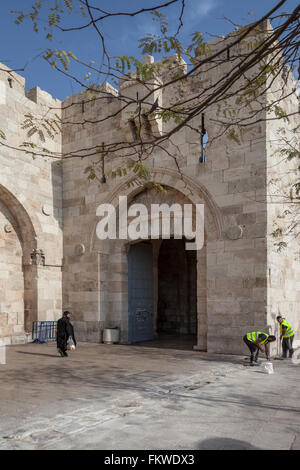 Jaffa-Tor, Altstadt Jerusalem Stockfoto