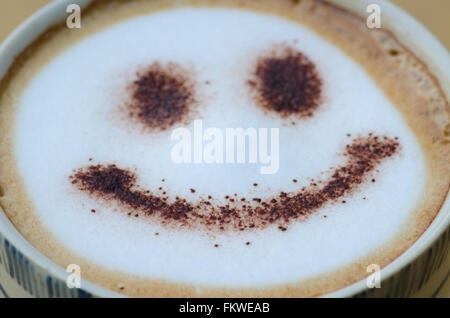 heißen Kaffee Stockfoto