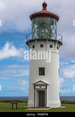 Kilauea Lighthouse, Kauai, Hawaii Stockfoto