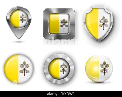 Land Flagge Bages Stock Vektor