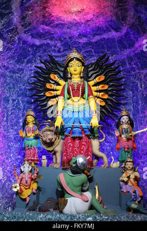Göttin Durga. Stockfoto