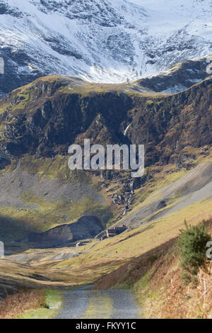 alten Mine arbeiten in den Fjälls Stockfoto