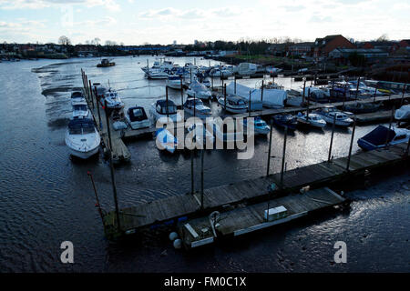 DYER BROS MARINA ST, LEUGNEN DIE, SOUTHAMPTON Stockfoto