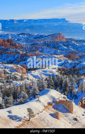 Super Aussicht auf Sunrise Point, Bryce Canyon National Park, Utah Stockfoto