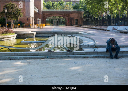 Parc De La Ciutadella (Zitadellenpark) in Ciutat Vella Bezirk von Barcelona, Spanien Stockfoto