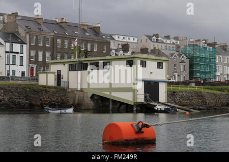 Lifeboat Station Portrush Harbour, County Antrim, Nordirland Stockfoto