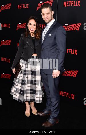 New York, NY, USA. 10. März 2016. Gast, Ben Thompson im Ankunftsbereich für Marvels DAREDEVIL Saison zwei Premiere auf Netflix, AMC Loews Lincoln Square 13, New York, NY 10. März 2016. Bildnachweis: Steven Ferdman/Everett Collection/Alamy Live-Nachrichten Stockfoto