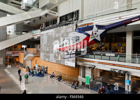 Newseum Innenraum - Washington, DC USA Stockfoto