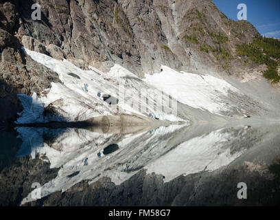 Foster See, Strathcona Provincial Park, Britisch-Kolumbien Stockfoto