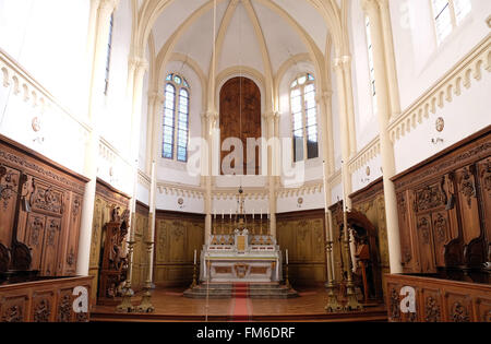 Kirche in die Kartause Pleterje, Slowenien am 6. November 2015. Stockfoto