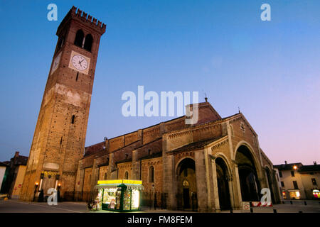 Italien, Lombardei, Rivolta d ' Adda, San Sigismondo, Kirche St. Sigismund Stockfoto