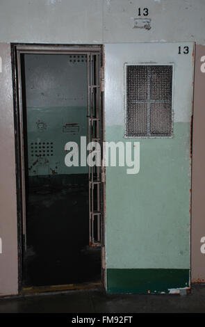 Alcatraz Gefängniszellen Stockfoto