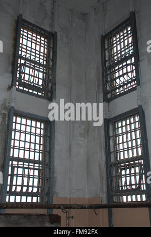 Alcatraz Gefängniszellen Stockfoto