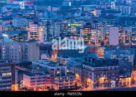 Frankreich, Isere, Grenoble, Europole Bezirk Stockfoto