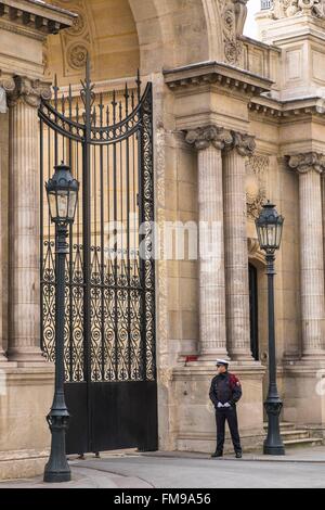 Frankreich, Paris, Faubourg Saint-Honore Straße, Élysée-Palast Stockfoto
