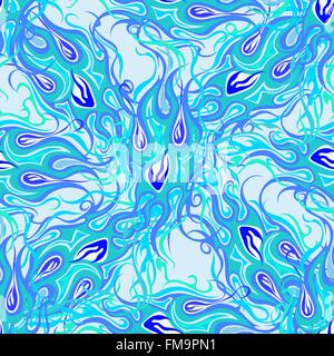 Abstrakte Wasser Muster Stock Vektor