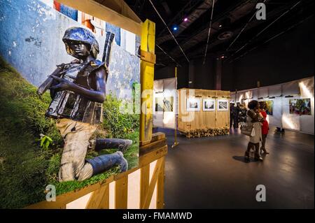 Frankreich, Guadeloupe (Französische Antillen), Grande-Terre, Pointe ein Pitre, karibische Festival des Bildes, Erstausgabe Stockfoto