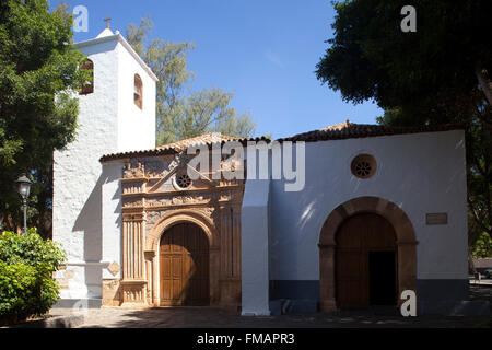 Kirche von Nuestra Senora de Regla, Pajara Dorf, Insel Fuerteventura, Kanarische Inseln, Spanien, Europa Stockfoto