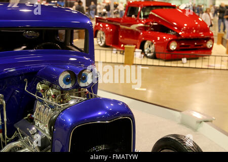 Chicago Welt der Räder Auto Show Illinois 1932 Ford 5 Fenster Altered Street Coupe Stockfoto