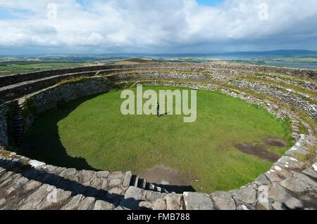 Irland, County Donegal, Grianan of Aileach Stockfoto