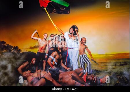 Frankreich, Guadeloupe (Französische Antillen), Grande-Terre, Pointe ein Pitre, karibische Festival des Bildes, Erstausgabe Stockfoto