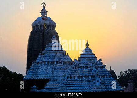 Indien, Odisha, Puri, Tempel Sri Jagannath Stockfoto