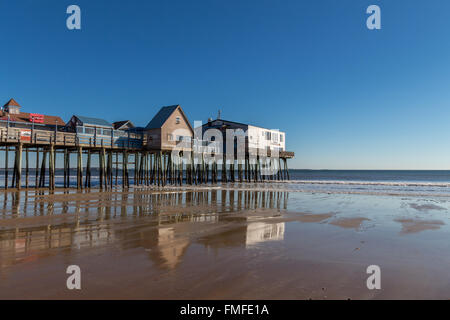 Old Orchard Beach, Maine Stockfoto