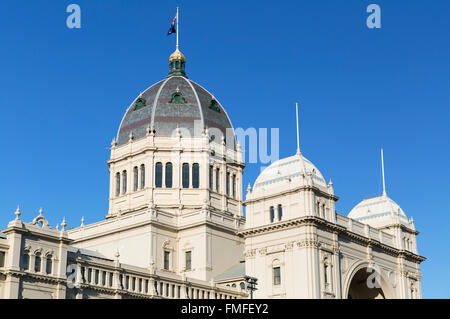 Royal Exhibition Building (UNESCO-Weltkulturerbe), Melbourne, Victoria, Australien Stockfoto