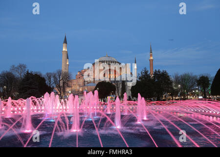 Hagia Sophia Museum in der Stadt Istanbul, Türkei Stockfoto