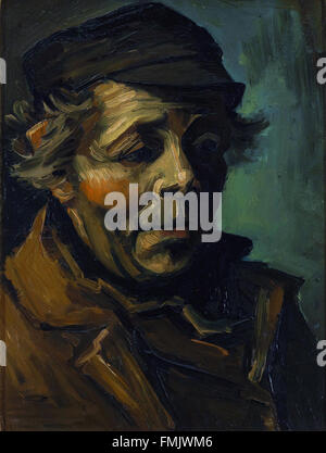Vincent Van Gogh - Kopf eines Bauern Stockfoto