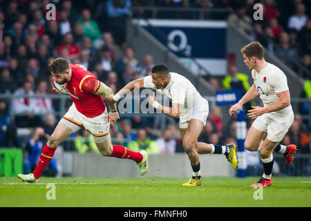 Twickenham, London, UK. 12. März 2016. RBS Six Nations Championships. England gegen Wales. Bildnachweis: Aktion Plus Sport/Alamy Live-Nachrichten Stockfoto