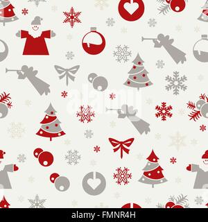 Neues Jahr Weihnachten Stock Vektor